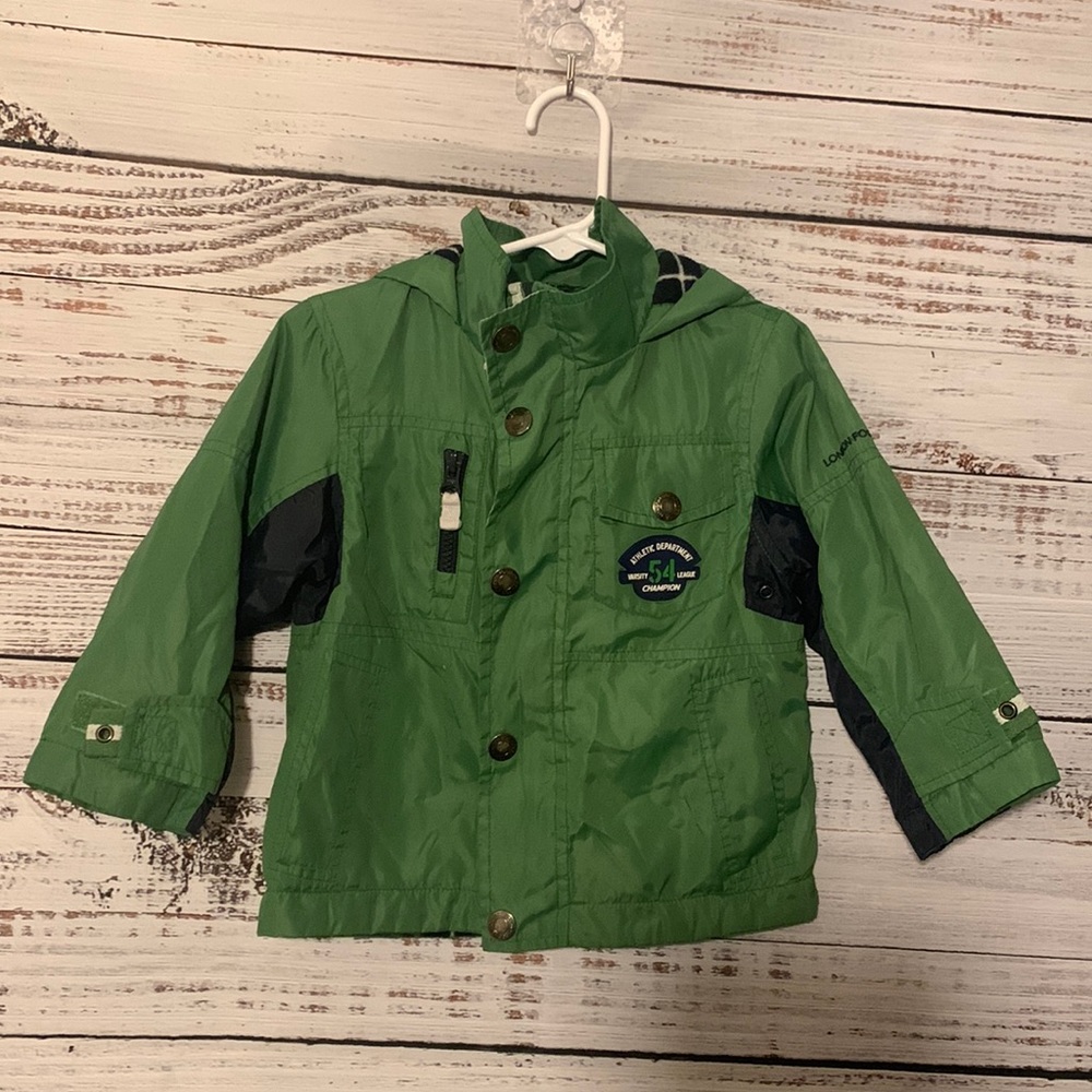 Green boys London Fog jacket size 2t